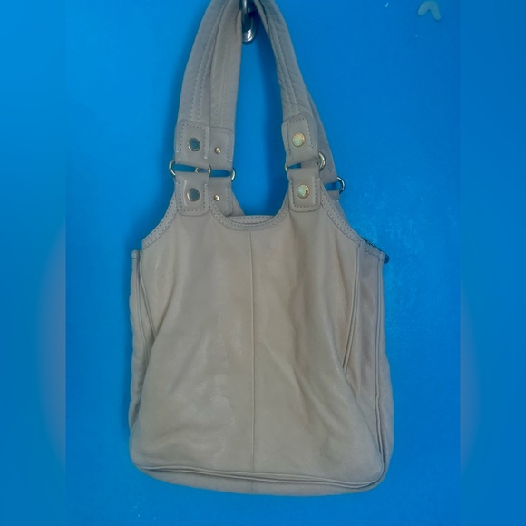 Marc By Marc Jacobs Cream Genuine Leather Shoulder Handbag Purse - Picture 2 of 10